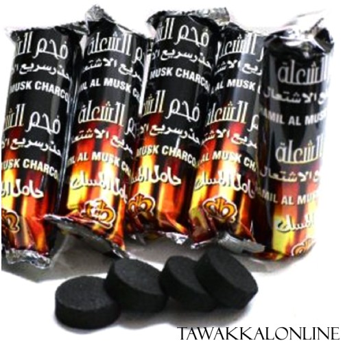 5 Rolls / Packet of Charcoal / Coal For Bakhoor Original (1 roll